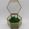 Hexagon na prstýnky, zlatá matná - Image 8