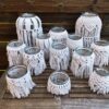 Set macramé sklenic (13 kusů) - Image 2