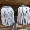 Set macramé sklenic (13 kusů) - Image 3