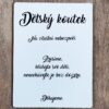 Cedule s nápisy - větší (bílá/černošedá/imitace dřeva) - Image 2