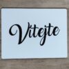 Uvítací cedule - bílá - Image 3